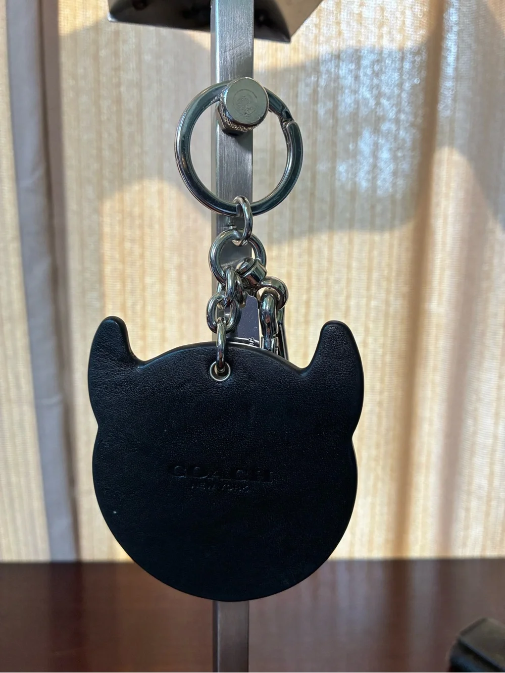 Coach keychain shaped